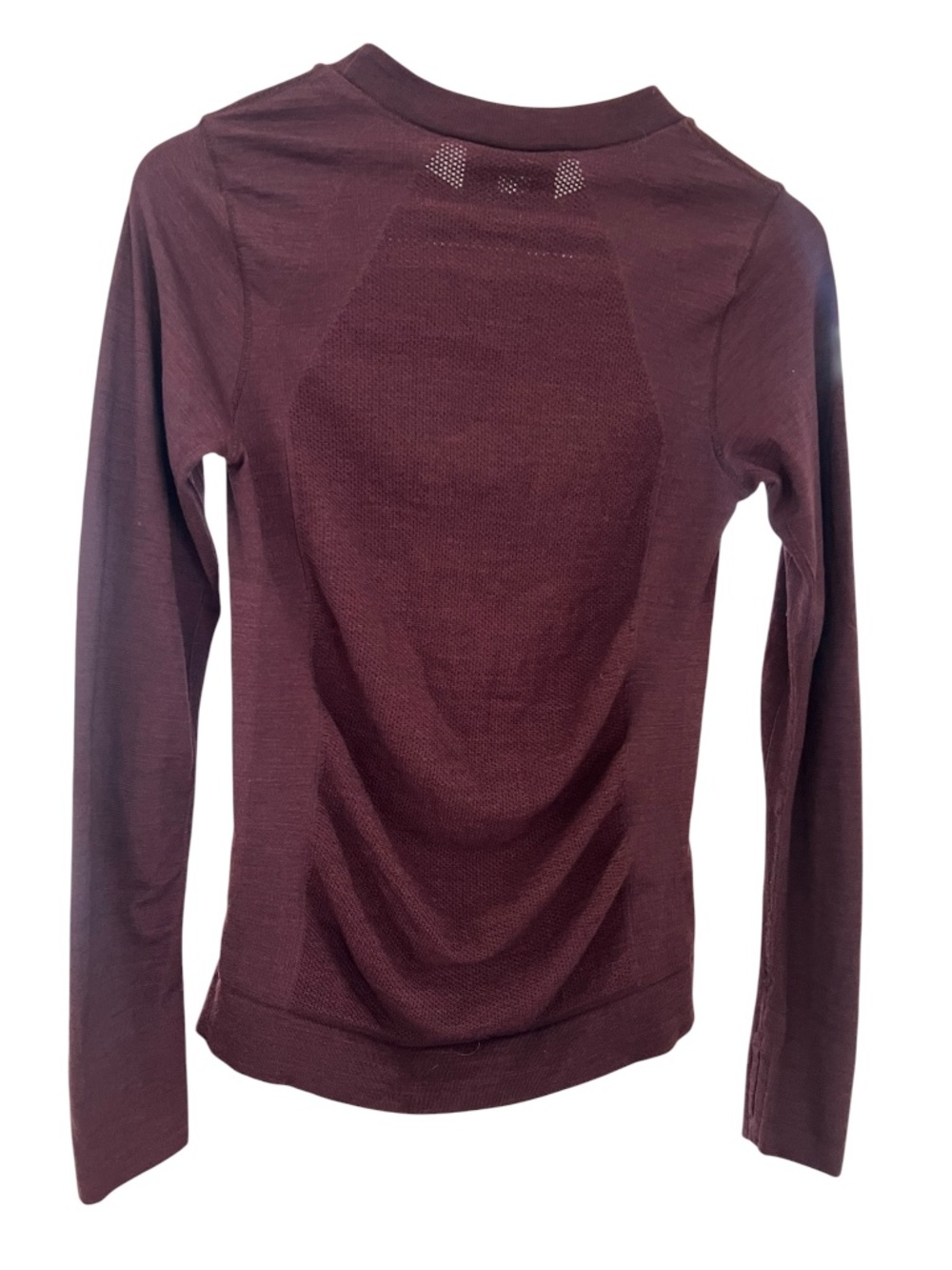 Athleta Ruched Long Sleeve Outdoor Top (M) - Picture 2 of 3